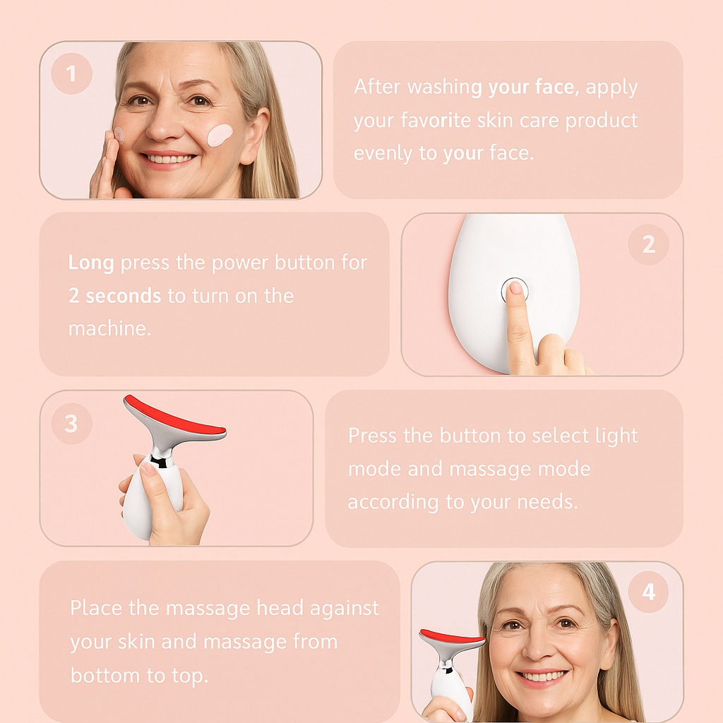 RestoreLift™ 7-in-1 LED Facial Firming Massager