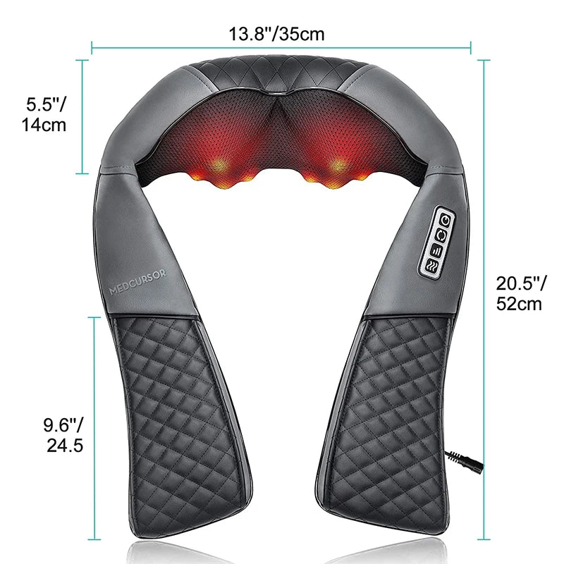 Relaxing Neck & Back Massage Pillow™