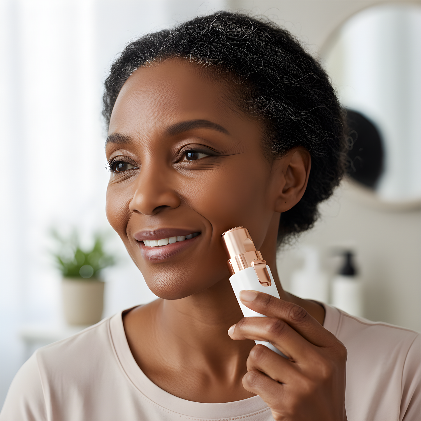 GlowTrim™ 2-in-1 Facial Hair Remover