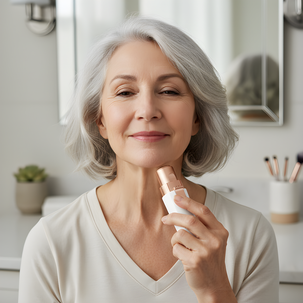 GlowTrim™ 2-in-1 Facial Hair Remover