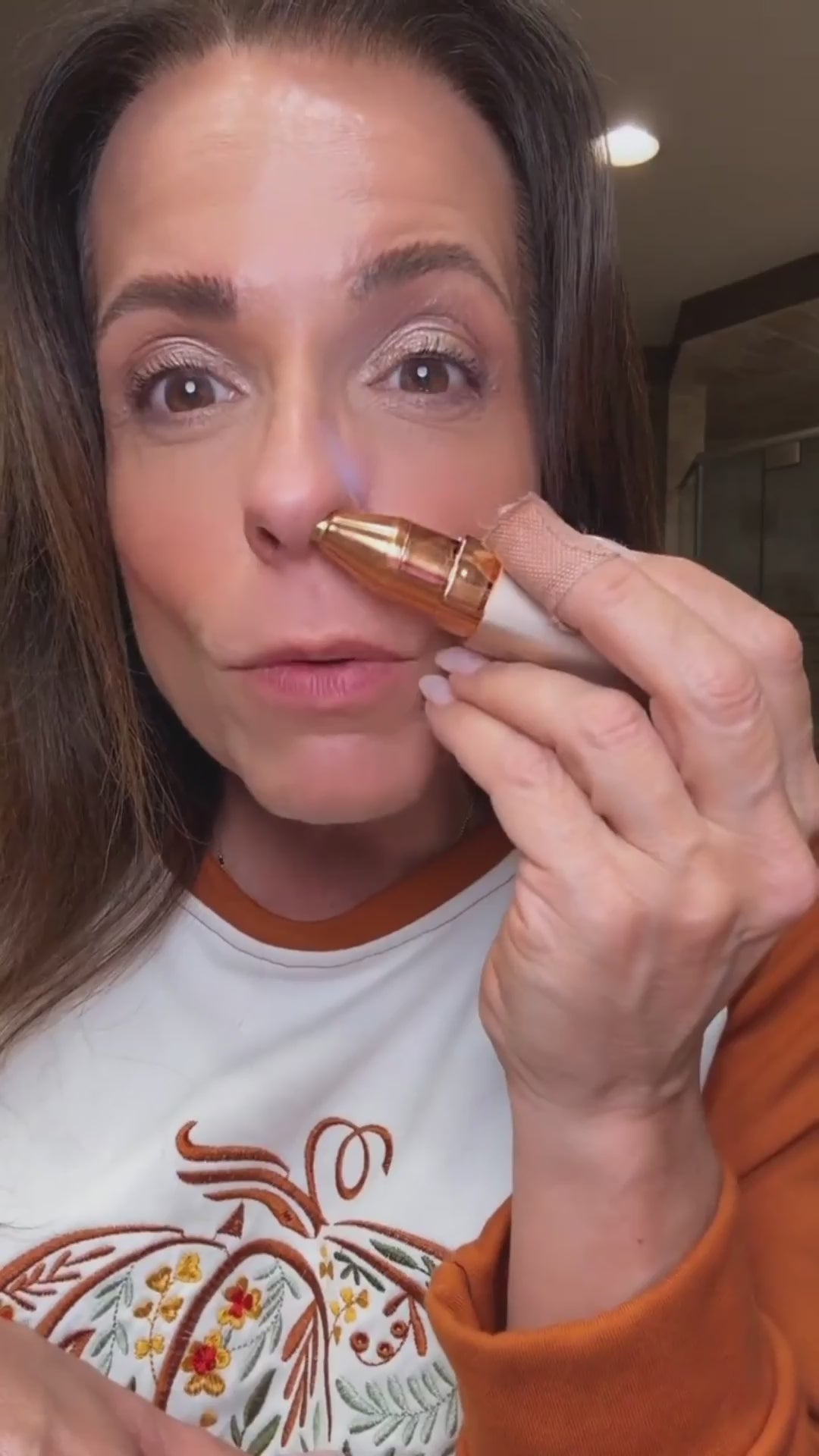 GlowTrim™ 2-in-1 Facial Hair Remover video